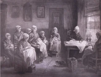 Die Nähschule in Katwyk, Bibbys Annual, 1916-1917